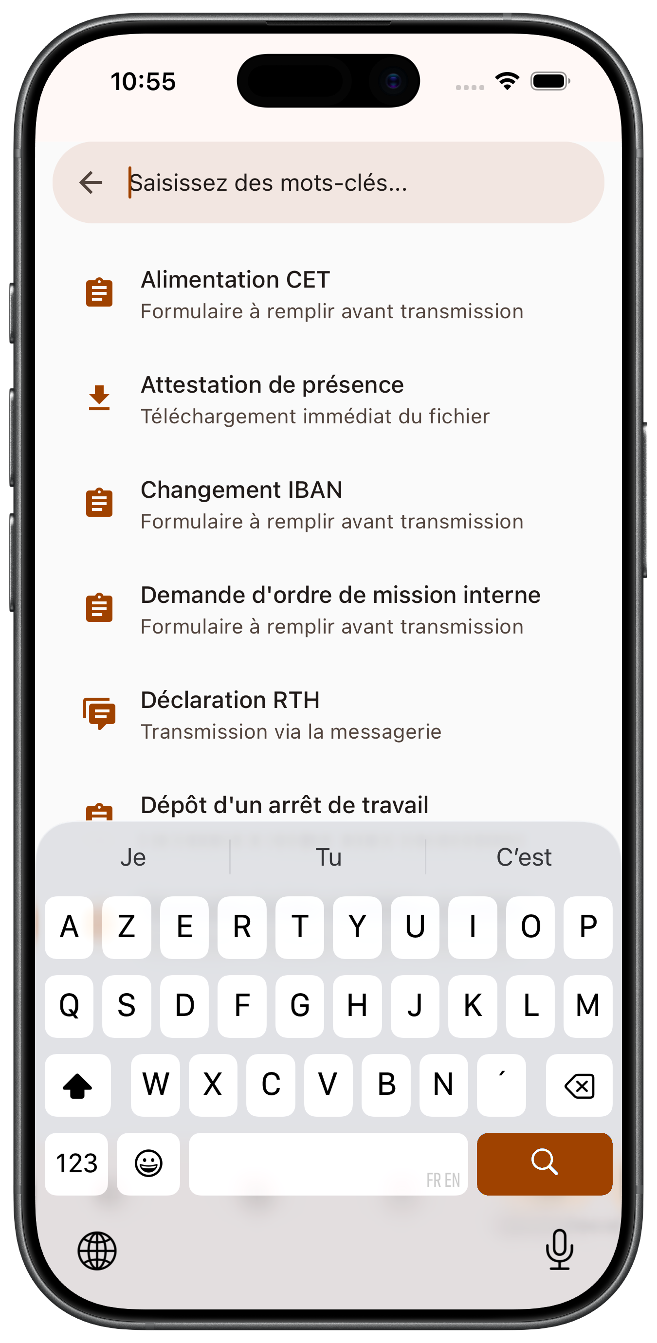 Effectuez vos démarches