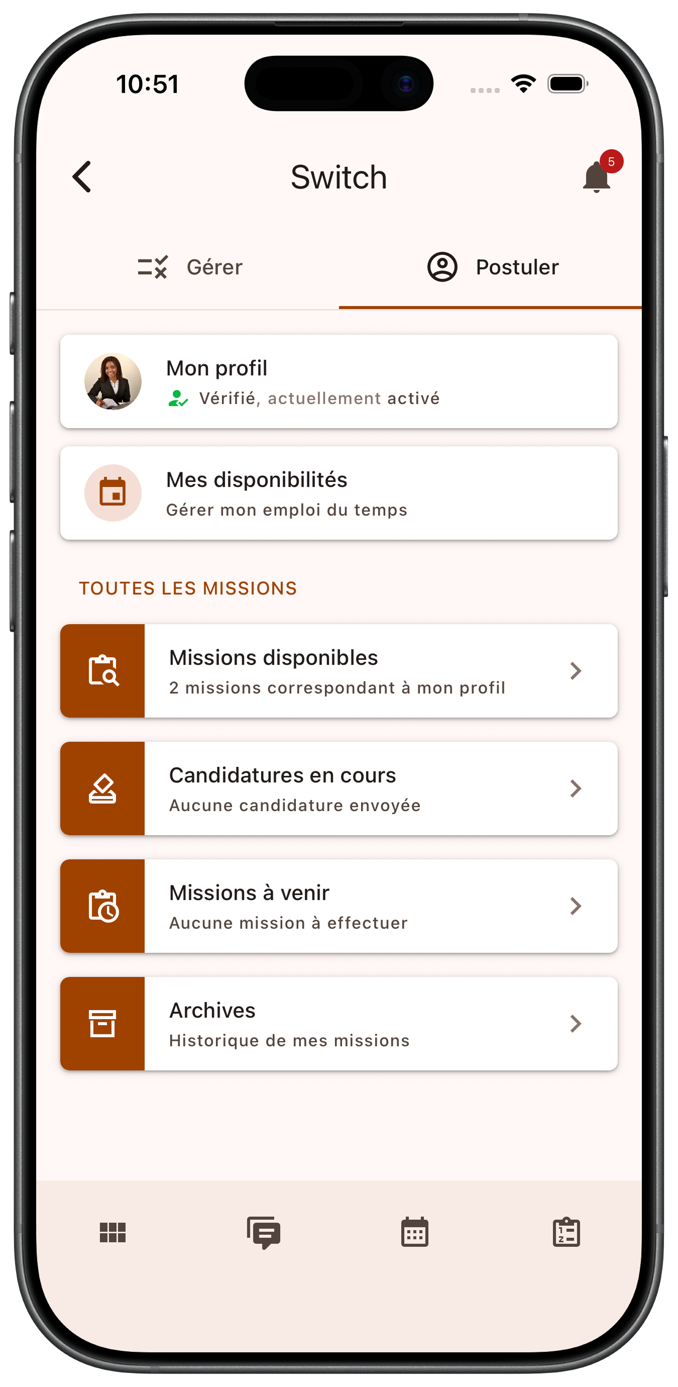 Postulez à des remplacements